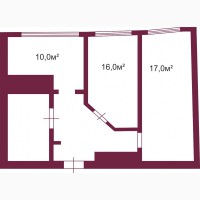 Продается 2-х комнатная квартира (62кв.м.) в ЖК «27 Жемчужина»
