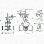 Запорная трубопроводная арматура разных типов