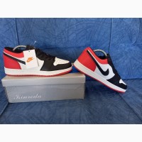 Кросівки чоловічі шкіряні nike air jordan 1