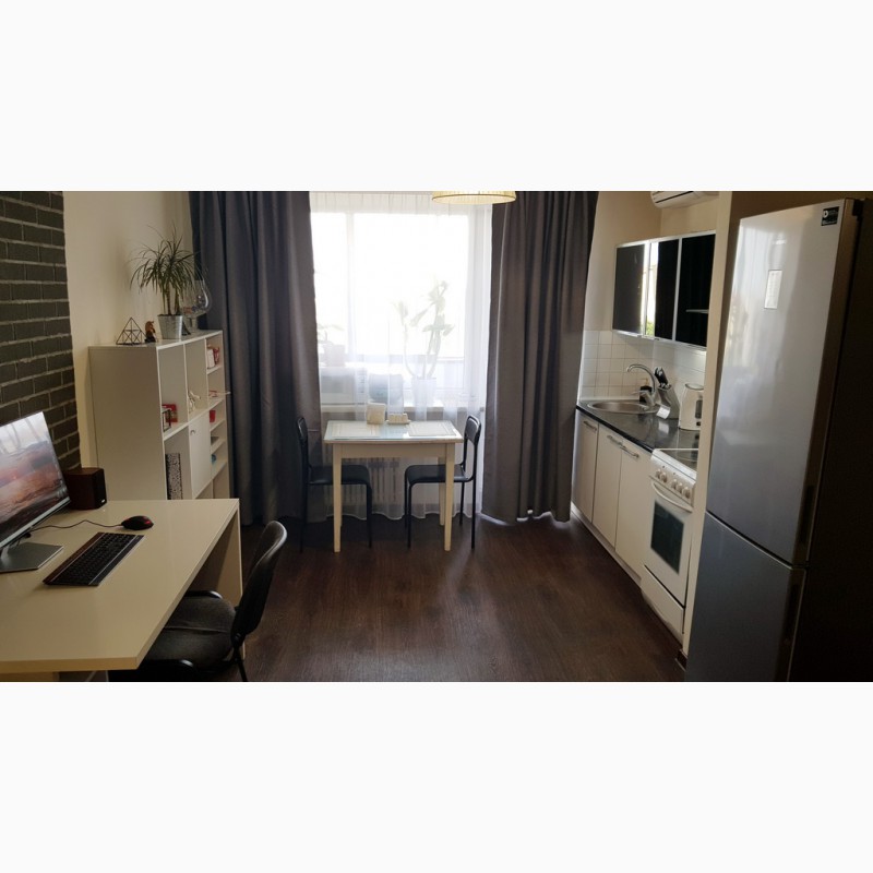 Фото 2. Продам 1к. квартиру в формате кухня-студия + изолированная спальня