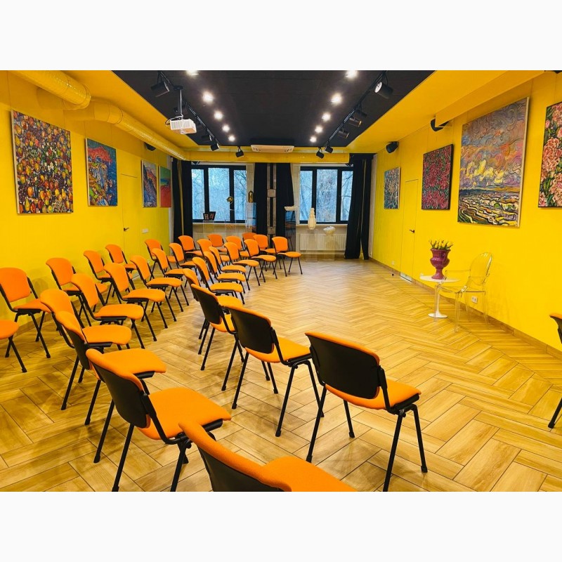 Фото 8. Аренда зала для тренингов, семинаров, конференций в галереи OLOS-Art Kyiv, Киев