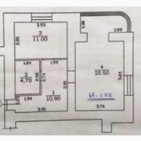 Продам 1-но комн. кв. ул. Родниковая, 11а, Северная Салтовка