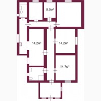 Продается одноэтажный дом 131 кв. м в отличной локации
