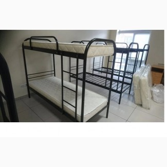 Двухъярусные металлические кровати