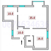 Сдам готовый офис 75 м², Центр, метро Олимпийская, Большая Васильковская 92