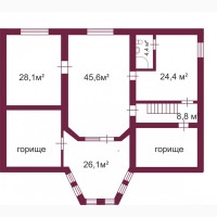 Продається новий 3-рівневий будинок з червоної цегли (456 кв. м)