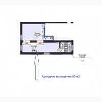 Сдам в аренду 83 м2 Коростень, ул. Героев Чернобыля, 2