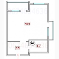 Сдам офис 70 м², ЖК Ботаник Таурез, Саксаганского 121, Вокзальная, Университет