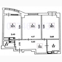 Сдам видовой офис 85 м², ул. Антоновича 72, метро Олимпийская, Центр