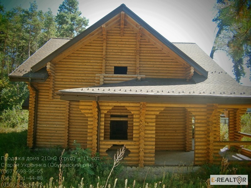 Фото 5. Продажа элитного дома (сруб) в Украинке. Без комиссии